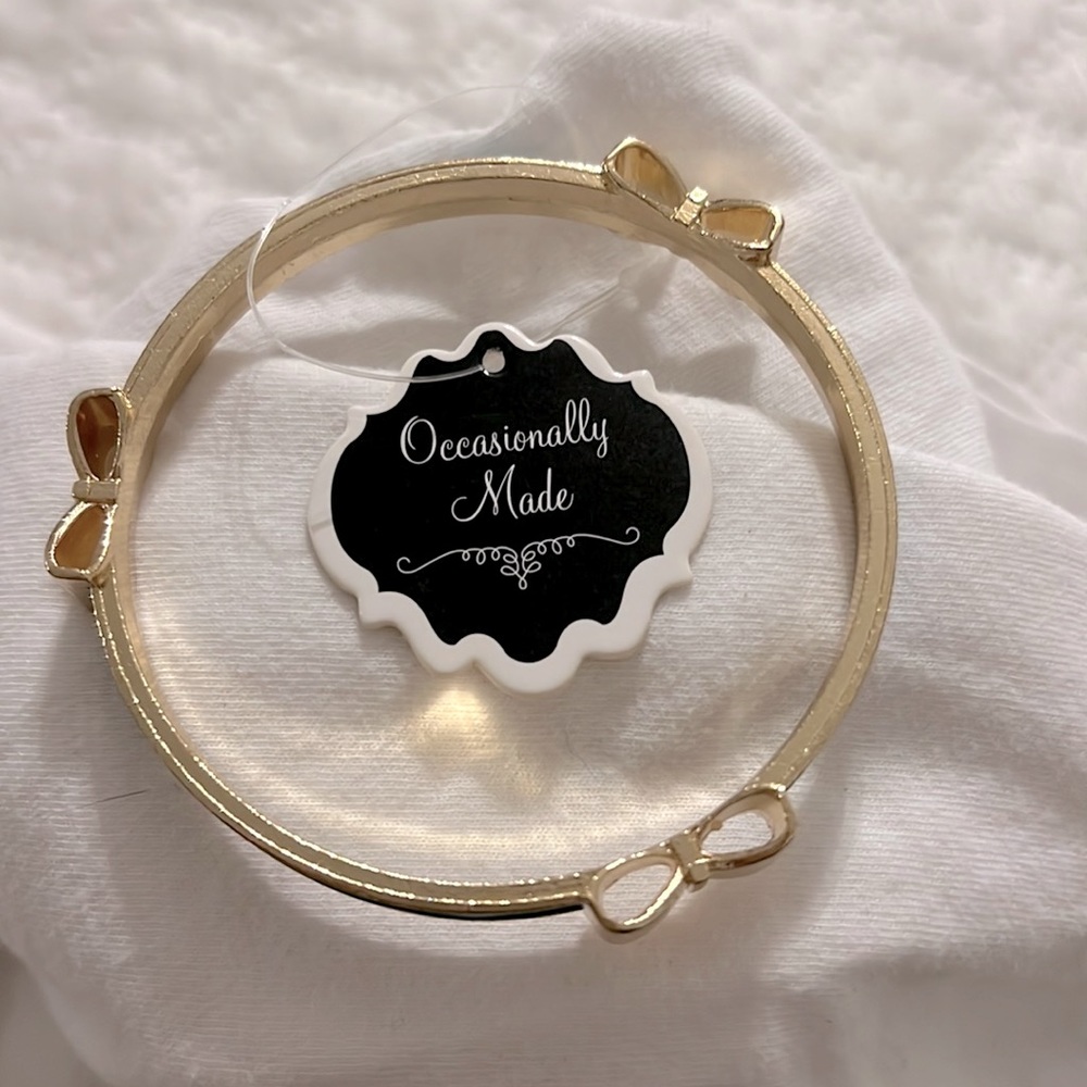 NTW Baby Blue Bow Bracelet